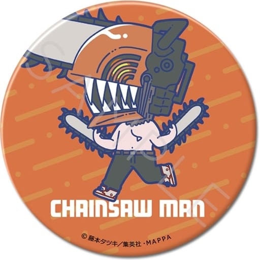Chainsaw Man Chainsaw Man AH 3WAY Can Badge Buttons [USED]