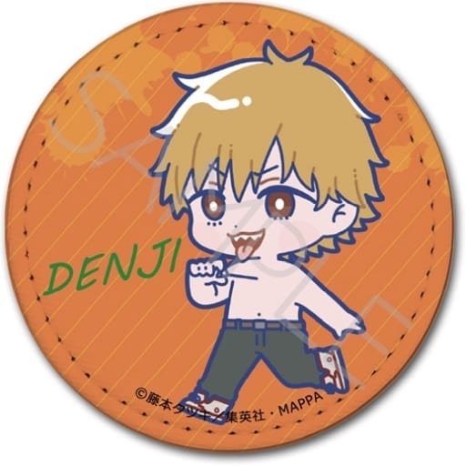 Chainsaw Man Denji AA Leather Badge Buttons [USED]
