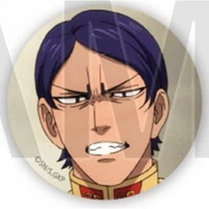 Ensign Koito Golden Kamuy Trading Face Badge Badge [USED]