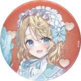 Rin Kagamine Glitter VOCALOID Rakuten Collection Happy 16Th Birthday 75mm Can Badge Prize E-2 Can Badge [USED]