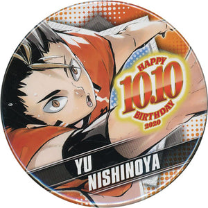 Yu Nishinoya Haikyu!! Birthday Can Badge 2020 Can Badge [USED]