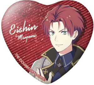 Eishin Mayumi THE IDOLM@STER SideM Trading Heart Can Badge [USED]