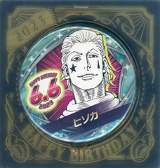 Hisoka Morow Hunter x Hunter Birthday Can Badge 2023 Tin Badge [USED]