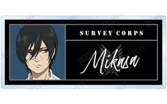 Mikasa Ackerman Attack on Titan Trading Acrylic Name Plates Ver.A Plate [USED]