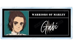 Gabi Braun Attack on Titan Trading Acrylic Name Plates Ver.B Plate [USED]
