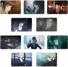 Akane Tsunemori, etc. Psycho-Pass Movie: Providence Trading Rectangle Can Badge All 10 Types Set Tin Badge [USED]