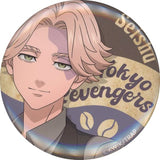 Seishu Inui Tokyo Revengers Charat Kuji Biker's Caffe Blind Can Badge Prize S Can Badge [USED]