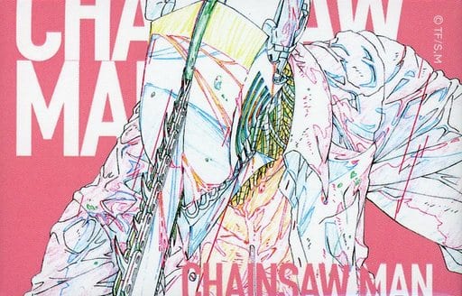 Chainsaw Man Chainsaw Man Square Can Badge Key Frame Chainsaw Man Animation Exhibition Limited Buttons [USED]