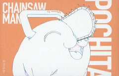 Chainsaw Man Pochita Square Can Badge Key Frame Chainsaw Man Animation Exhibition Limited Buttons [USED]