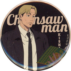 Chainsaw Man Kishibe Can Badge Newly Drawn Chainsaw Man Animation Exhibition Limited Buttons [USED]