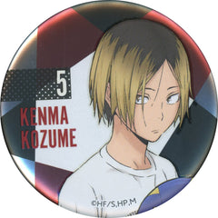 Kenma Kozume Name Left Haikyu!! Memorial Tin Badge Nekoma High School Jump Festa 2020 Limited Tin Badge [USED]
