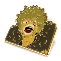 My Hero Academia Katsuki Bakugo Roar Character Pins Collection Pins [USED]