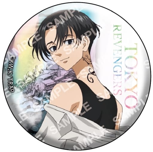 Manjiro Sano in Philippines Full Color Tokyo Revengers Can Badge Collection Light & Shadow Tin Badge [USED]
