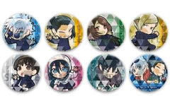 Suguru Getou, etc. Jujutsu Kaisen Kaigyoku Gyokusetsu Pita! Deformed Trading Can Badge All 8 Types Set Tin Badge [USED]