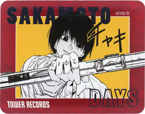 Nagumo Sakamoto Days Acrylic Badge Collection Tower Records Reproduction Original Art Exhibition Limited Badge [USED]