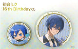 KAITO Party Dress VOCALOID Birthday Kuji 16th Can Badge Set Tin Badge Set Prize Set of 2 Can Badge [USED]