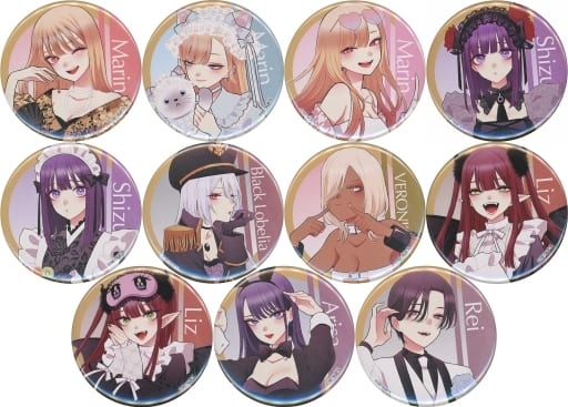 Marin Kitagawa My Dress-Up Darling Trading Can Badge 5th Anniversary My Dress-Up Darling Exhibition Limited All 11 Types Set Tin Badge [USED]