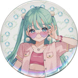 Hatsune Miku VOCALOID Rakuten Collection Megurine Luka 14th Anniversary 75mm Can Badge Prize E-8 Can Badge [USED]