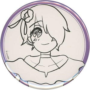 Tamako Otodama Reproduction Handwritten Illustration Vtuber Aogiri High School 5th Anniversary Trading Can Badge 5th Anniversary's Pop Up Shop Sorry 5nen mo Tsuzukete Gomen Iwauwa in Marui Limited Can Badge [USED]