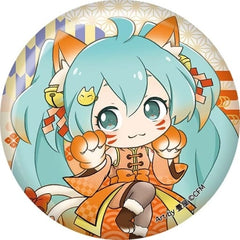 Hatsune Miku Nekomata VOCALOID Hyakki Yako Can Badge Tin Badge [USED]