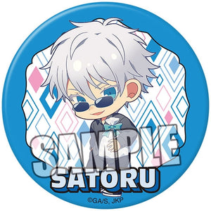 Satoru Gojo Normal Ver. Jujutsu Kaisen Trading Can Badge Present Ver. Marui Pop Up Shop Limited Can Badge [USED]