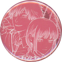 Chainsaw Man Denji Makima Can Badge animate Limited Blu-ray/DVD Vol.4 Purchase Bonus Buttons [USED]