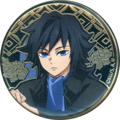 Giyu Tomiokau Demon Slayer: Kimetsu no Yaiba Relief Metal Can Badge animate Girls Festival 2023 Limited Tin Badge [USED]