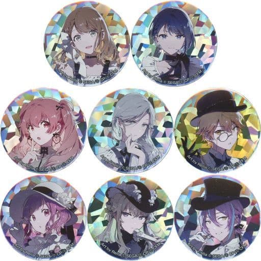 Haruka Kiritani, etc. Hatsune Miku: Colorful Stage! Jewelry box of Sekai Gem Badge Collection B More More Jump! & Wonderlands X Showtime All 8 Types Set Badge [USED]