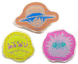 Monkey D. Luffy Trafalgar Law Eustace Kid One Piece Acrylic Mini Badge Set of 3 Badge [USED]