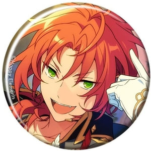 Leo Tsukinaga Ensemble Stars!! Theme Scout Can Badge 2023 Autumn Casual Side Can Badge [USED]