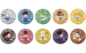 Osamu Dazai, etc. Bungo Stray Dogs Metallic Can Badge 01 All 10 Types Set Can Badge [USED]