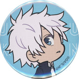 Satoru Gojo Up Jujutsu Kaisen Trading Can Badge Great Exchange Exhibition Kaigyoku Gyokusetsu Mini Character Illust Dai Koryu Exhibition First Half Kaigyoku Gyokusetsu at Baseyard Tokyo Limited Badge [USED]