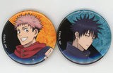 Yuji Itadori Megumi Fushiguro Jujutsu Kaisen Can Badge Jump Festa 2024 Limited Set of 2 Can Badge [USED]