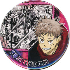 Yuji Itadori Pink Jujutsu Kaisen Heros Collection Can Badge [USED]