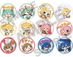 Hatsune Miku, etc. Piapro Characters Trading Can Badge All 12 Types Set Can Badge [USED]