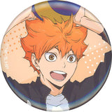 Shoyo Hinata Haikyu!! Newly Drawn Trading Badge JF2024 Ver. Jump Festa 2024 Limited Can Badge [USED]