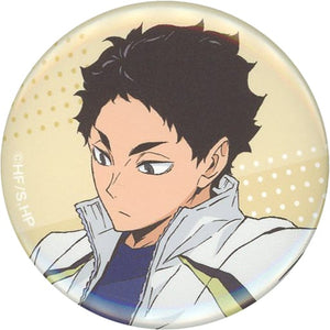 Keiji Akaashi Haikyu!! Newly Drawn Trading Badge JF2024 Ver. Jump Festa 2024 Limited Tin Badge [USED]