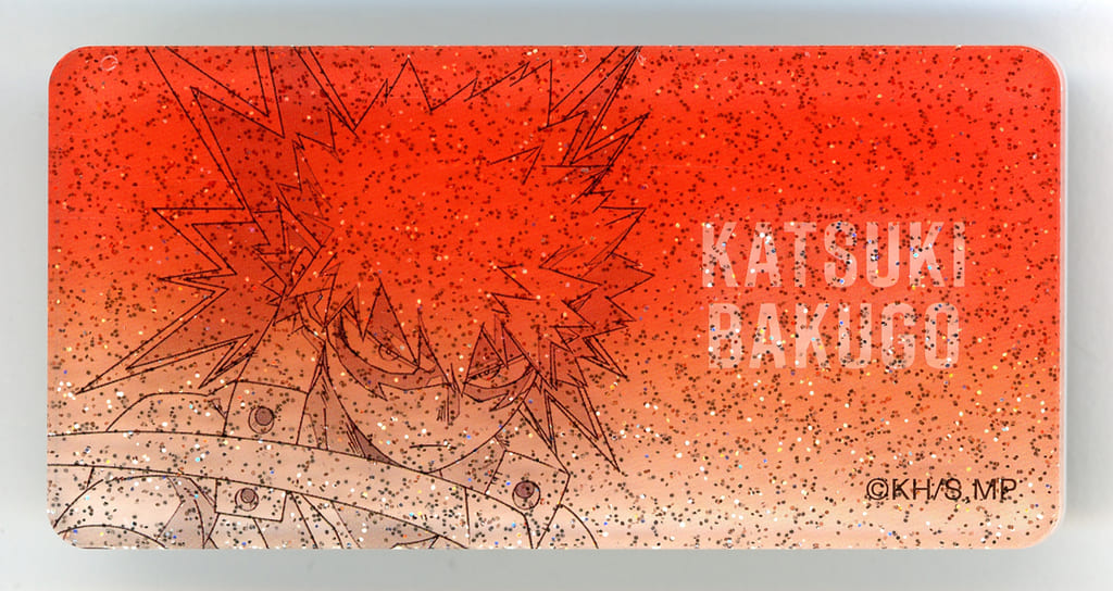 My Hero Academia Katsuki Bakugo Pearl Name Acrylic Badge Collection My Hero Academia Ultra Animation Exhibition Limited Buttons [USED]