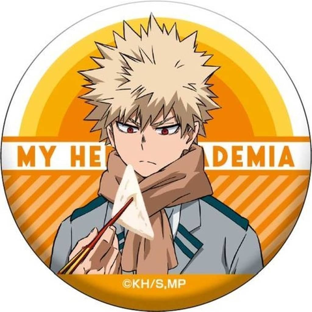 My Hero Academia Katsuki Bakugo Can Badge Collection Oden Ver. Buttons [USED]