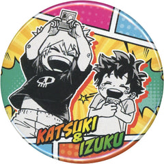Izuku Midoriya Katsuki Bakugo My Hero Academia Collection Can Badge Petite Childhood Tin Badge [USED]