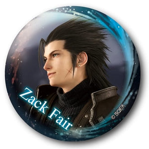 Zack Fair Final Fantasy VII Rebirth Can Badge Collection Badge [USED]