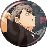 Osamu Miya Haikyu!! Glitter Can Badge Collection Badge [USED]