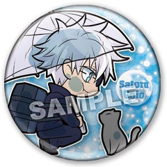 Satoru Gojo Jujutsu Kaisen Season 2 Pita! Deformed Opening & Ending Trading Can Badge Tin Badge [USED]