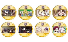 Mikazuki Munechika, etc. Toku: Touken Ranbu Hanamaru Setsugetsuka Can Badge 05 Graph Art Illustration All 8 Types Set Tin Badge [USED]