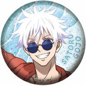 Satoru Gojo Mensore Ver. Jujutsu Kaisen Season 2 Glitter Can Badge Collection Badge [USED]