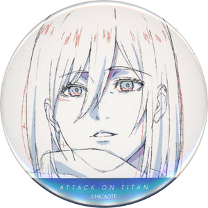 Mikasa Ackerman Attack on Titan: The Final Season Part 2 & The Final Chapters Can Badge Key Frame Mappa Tsutaya Limited Can Badge [USED]