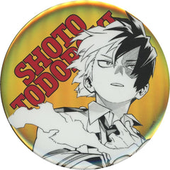 My Hero Academia Shoto Todoroki 5 All-Star BIG Can Badge Buttons [USED]