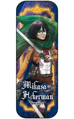 Mikasa Ackerman Attack on Titan Be Determined Long Can Badge [USED]