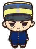 Hajime Tsukishima Golden Kamuy Sega Lucky Kuji Petit Art Collection Felt Badge Prize B Badge [USED]