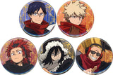 Katsuki Bakugo, etc. My Hero Academia Newly Drawn Trading Badge AJ2024Ver. Anime Japan 2024 Limited All 5 Types Set Can Badge [USED]